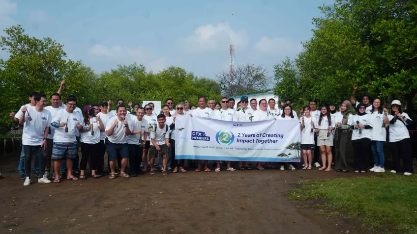 CFX Celebrates Second Anniversary with Mangrove Planting Initiative and New Website Launch